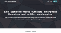 Desktop Screenshot of epictutorials.com