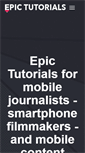 Mobile Screenshot of epictutorials.com